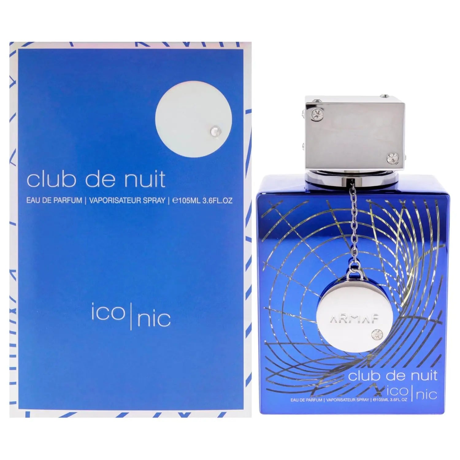 Armaf Blue Iconic EDT 100ML for Men, Energetic & Ultra Fresh Scent, Long Lasting Aquatic Perfume