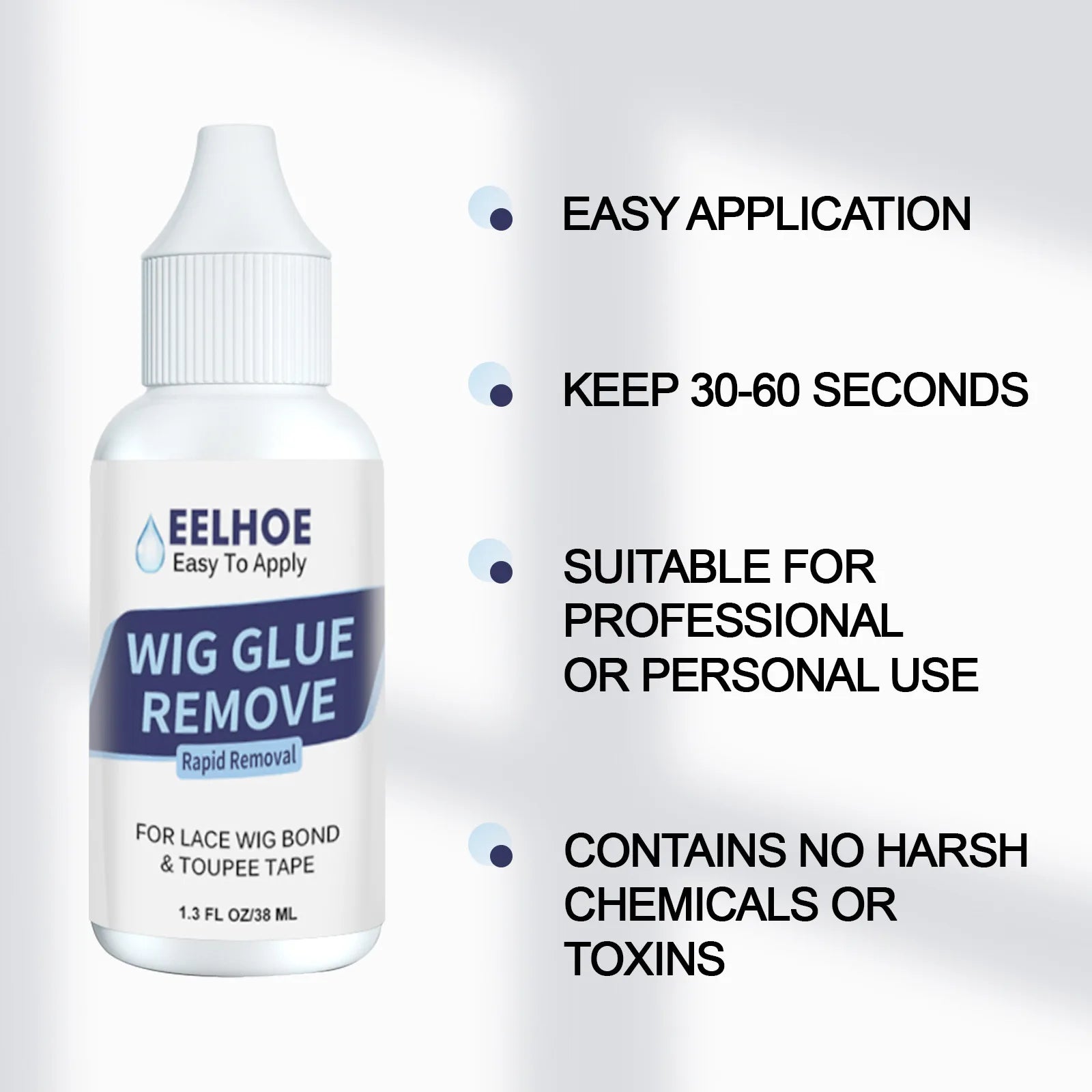 Wig Removal Glue Quick Removal Glue Skin Invisible Liquid Rehair Removal Hair Block Gentle And Non-Irritating Wig Removal Glue