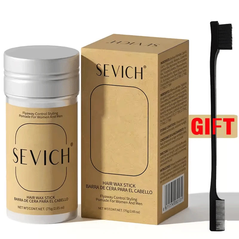 SEVICH Hair Wax Stick for Women and Kids Long Lasting Hold Pomade Control Broken Frizz Flyaway Styling Wax for Natural Wigs 75G