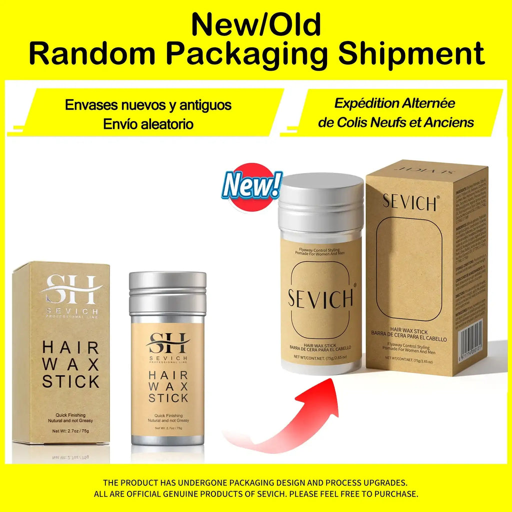 SEVICH Hair Wax Stick for Women and Kids Long Lasting Hold Pomade Control Broken Frizz Flyaway Styling Wax for Natural Wigs 75G
