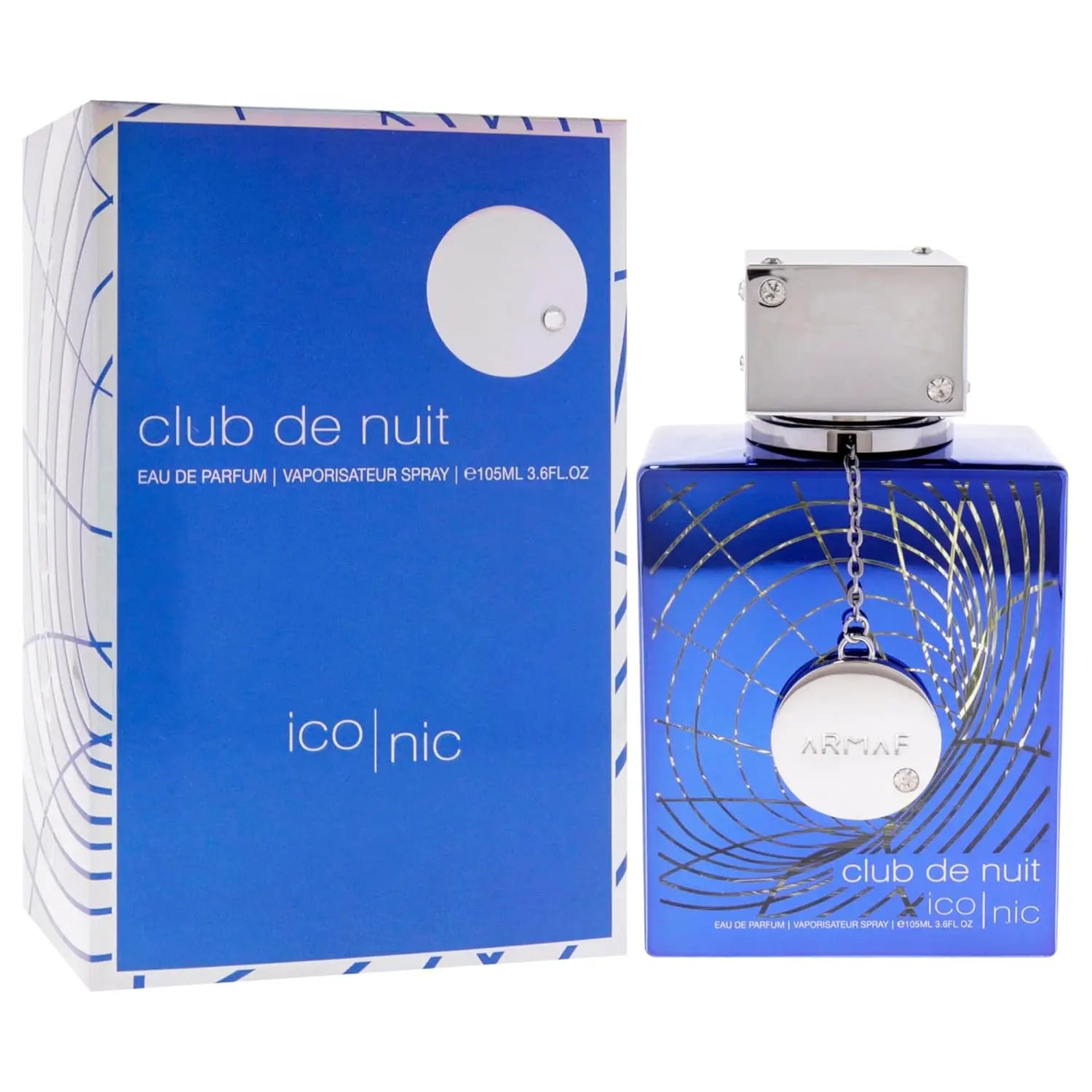 Armaf Blue Iconic EDT 100ML for Men, Energetic & Ultra Fresh Scent, Long Lasting Aquatic Perfume