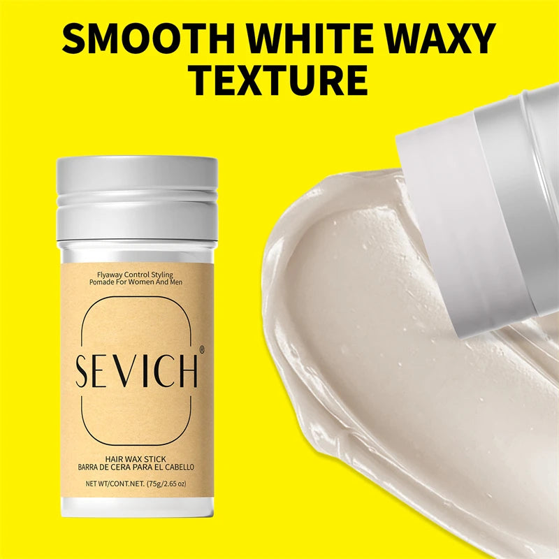 SEVICH Hair Wax Stick for Women and Kids Long Lasting Hold Pomade Control Broken Frizz Flyaway Styling Wax for Natural Wigs 75G