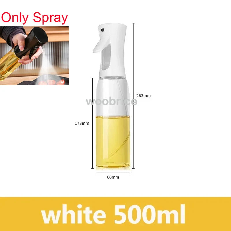 2in1 Kitchen Spray Oil Dispenser Oil Sprayer Polisher or Oil Brush for Air Fryer Salad Grilling Roasting Cooking Kitchen Acceeso