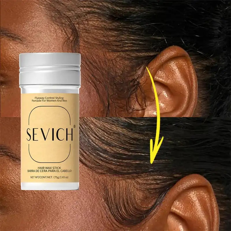 SEVICH Hair Wax Stick for Women and Kids Long Lasting Hold Pomade Control Broken Frizz Flyaway Styling Wax for Natural Wigs 75G