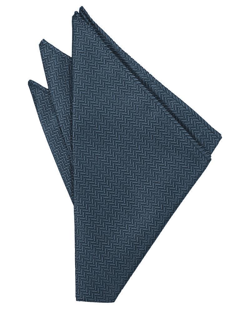 Herringbone Pocket Square - Curated Sparkle Parlor