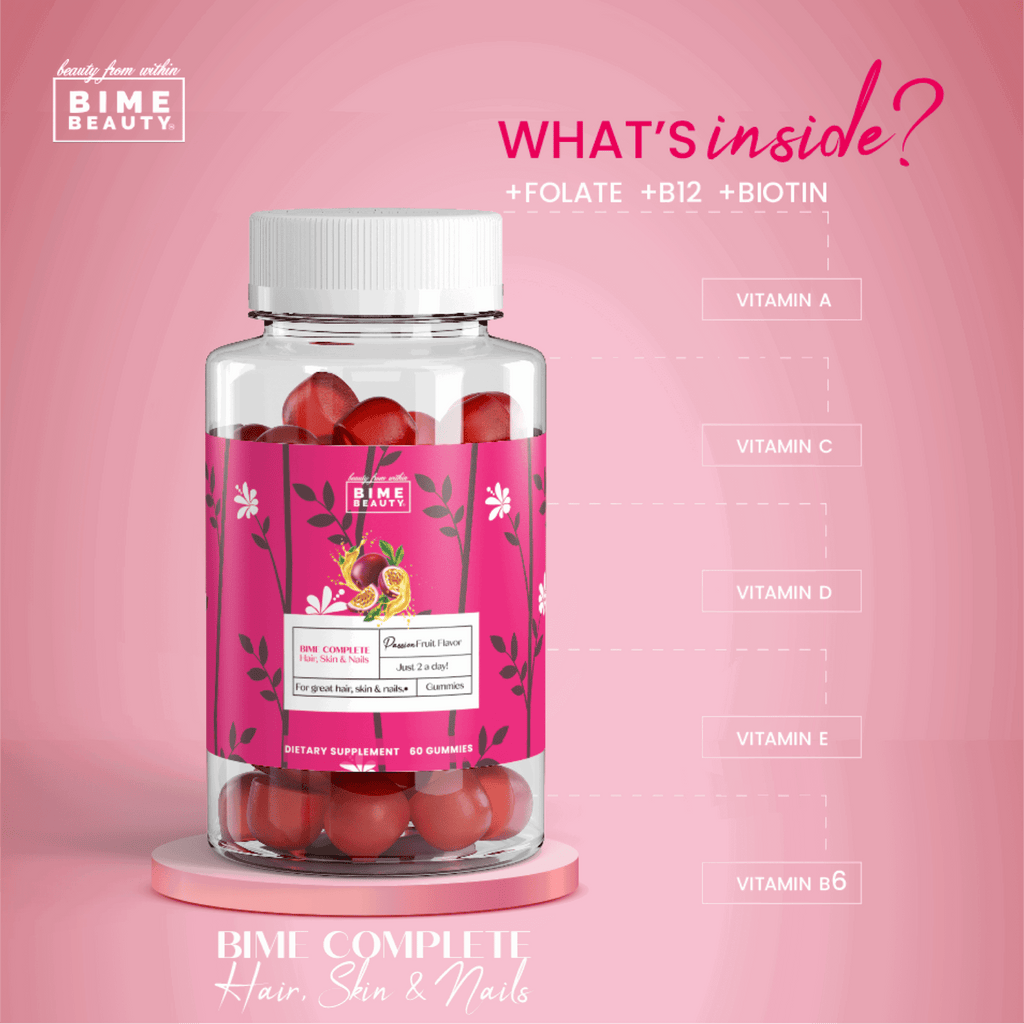 Bime Complete Hair, Skin & Nail Formula - Curated Sparkle Parlor