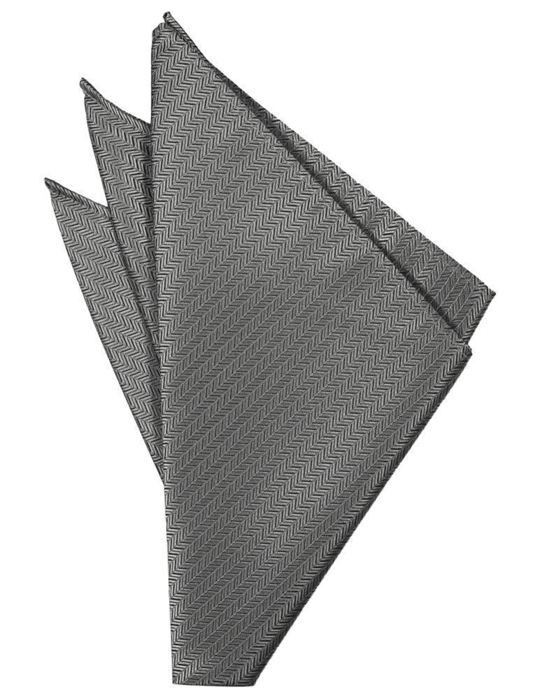 Herringbone Pocket Square - Curated Sparkle Parlor