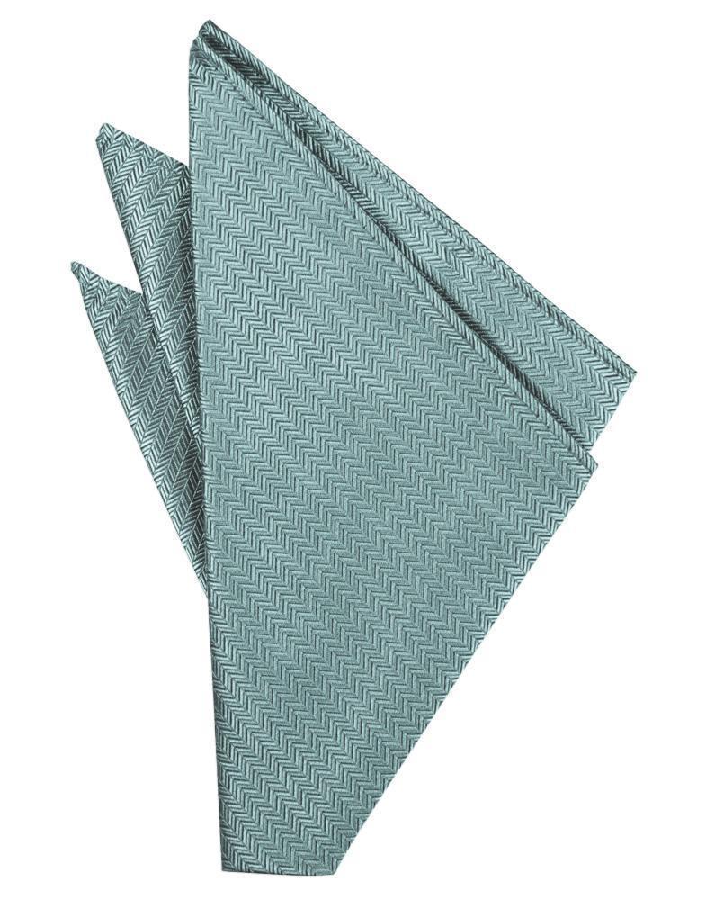 Herringbone Pocket Square - Curated Sparkle Parlor