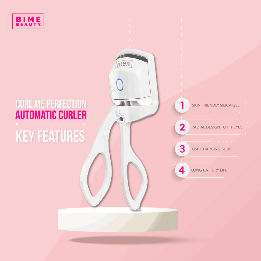 Electric Hot Heated Eyelash Curler - Curated Sparkle Parlor