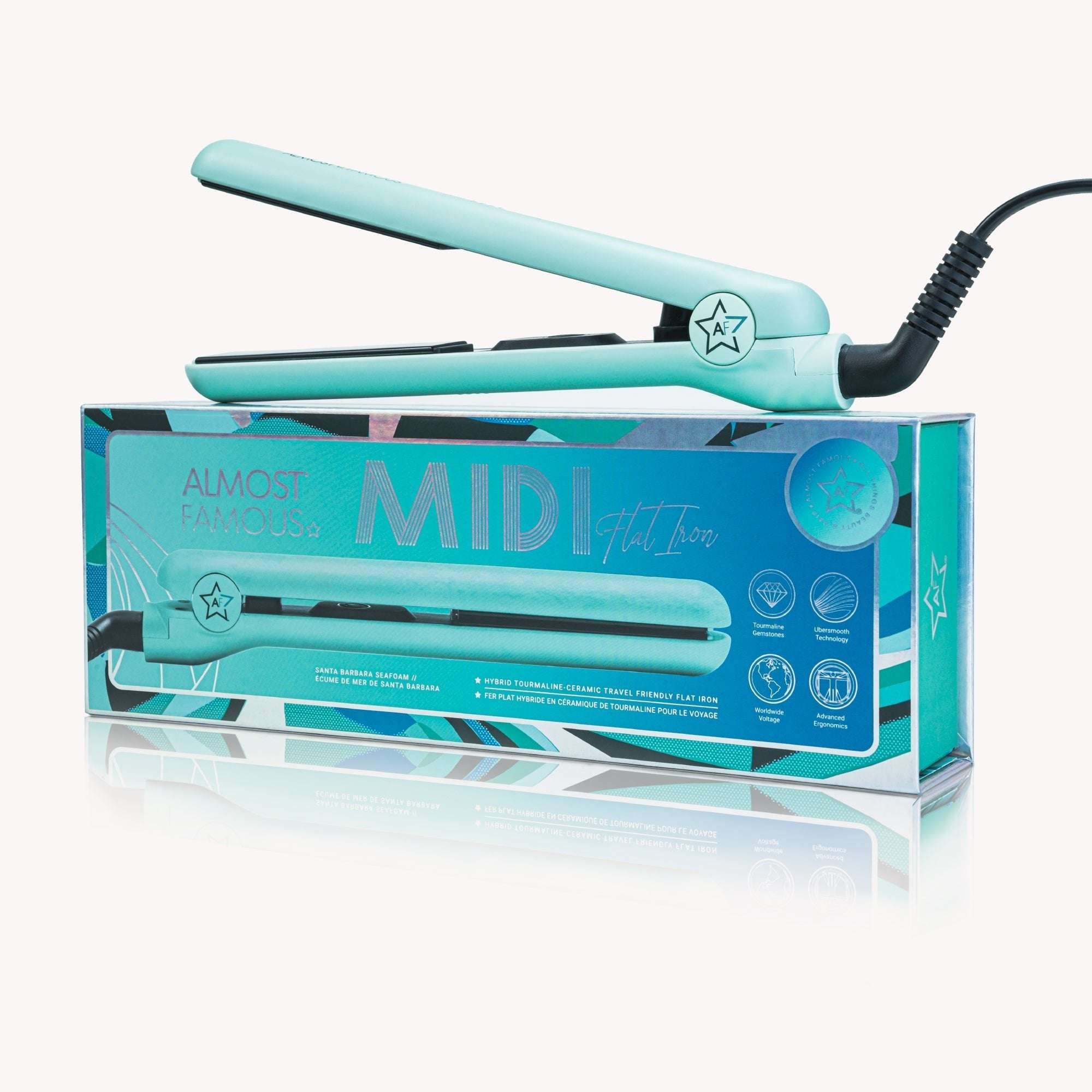 Midi Hybrid Professional Flat Iron - Curated Sparkle Parlor