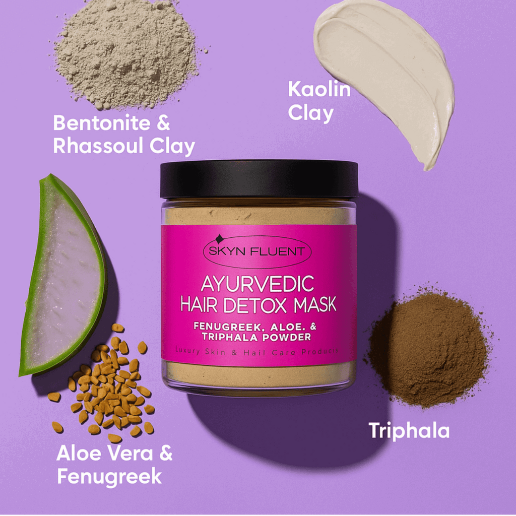 Ayurvedic Hair Detox Mask | Deep Scalp Cleanse & Growth Reset - Curated Sparkle Parlor
