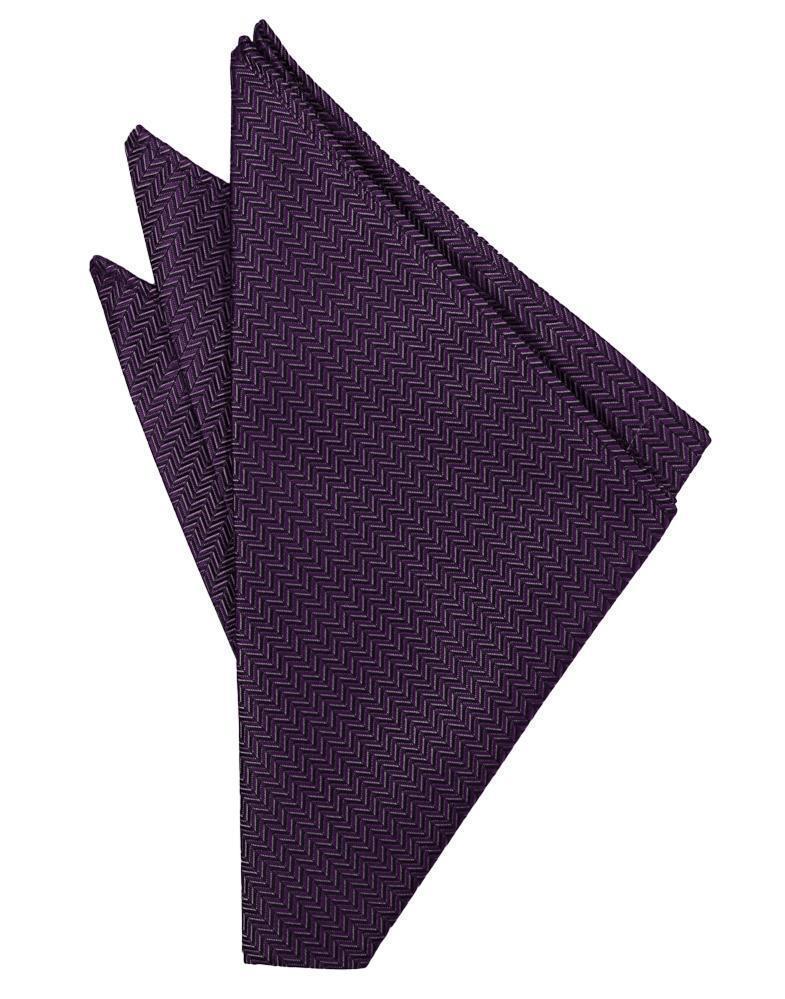 Herringbone Pocket Square - Curated Sparkle Parlor