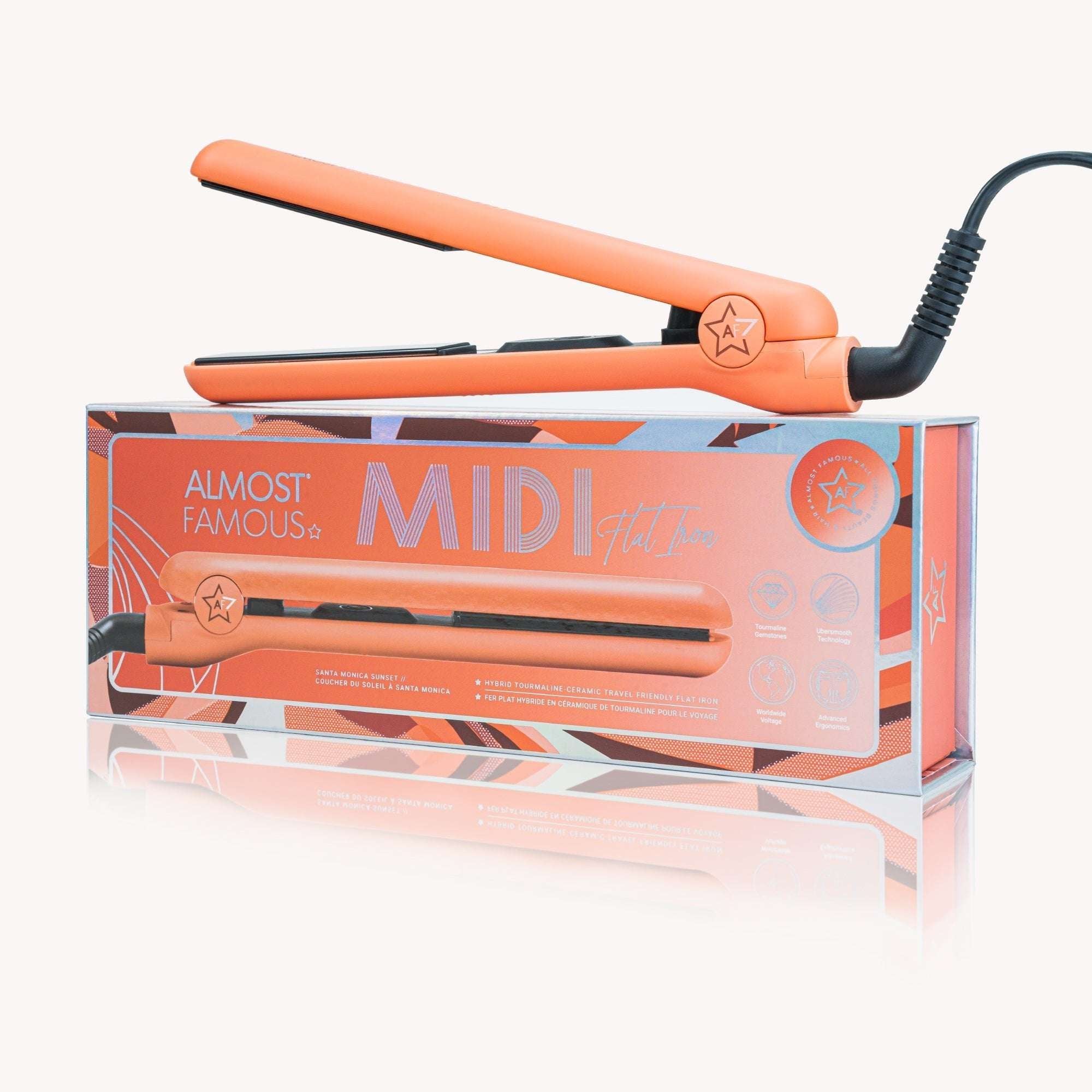 Midi Hybrid Professional Flat Iron - Curated Sparkle Parlor