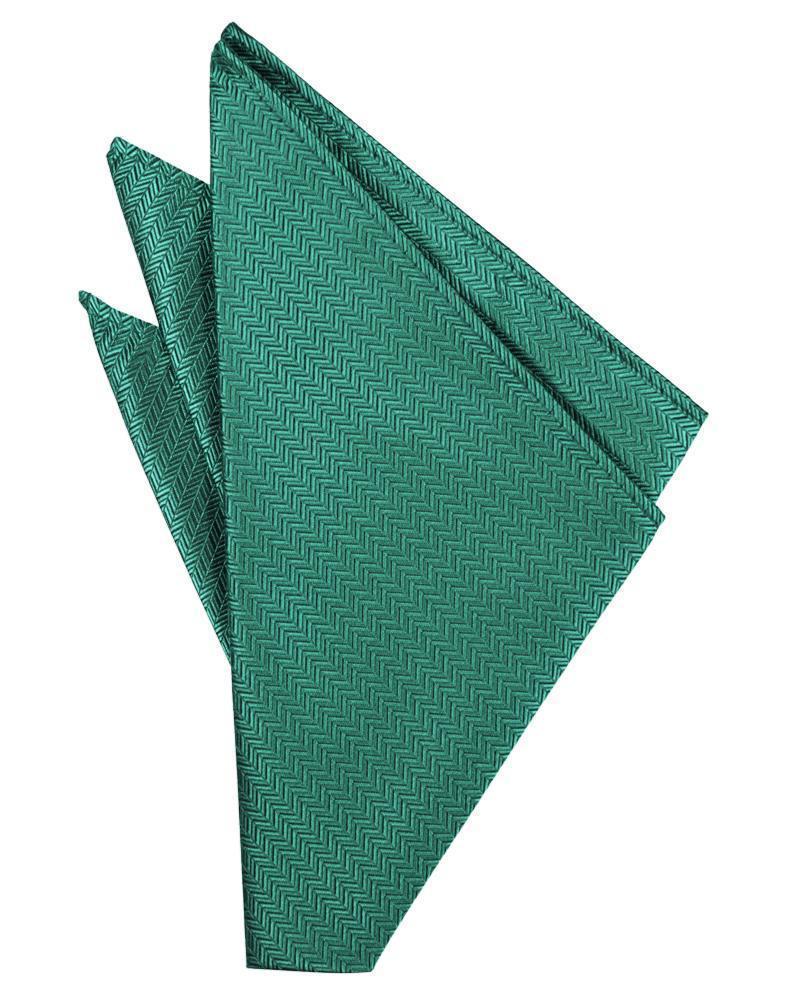 Herringbone Pocket Square - Curated Sparkle Parlor