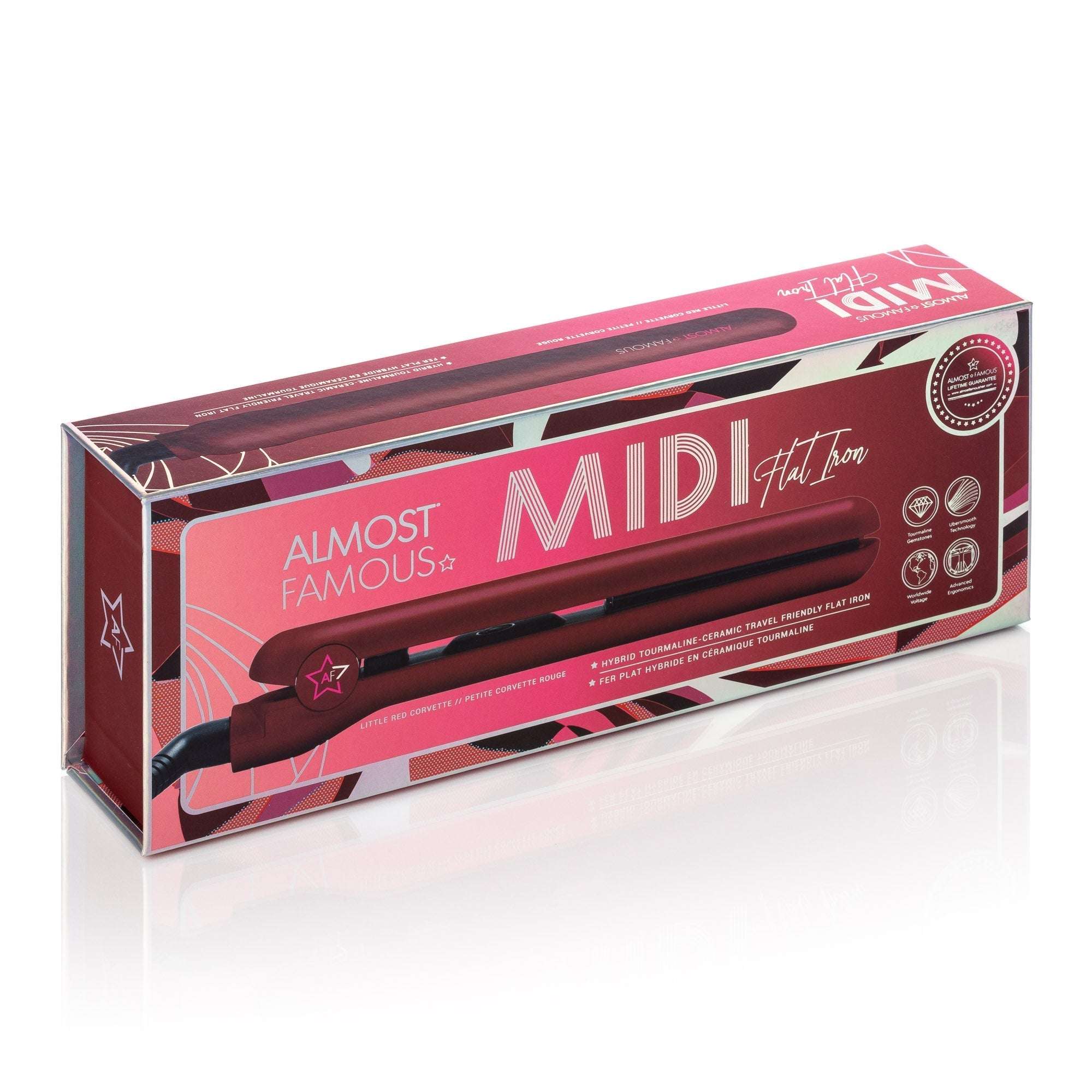 Midi Hybrid Professional Flat Iron - Curated Sparkle Parlor