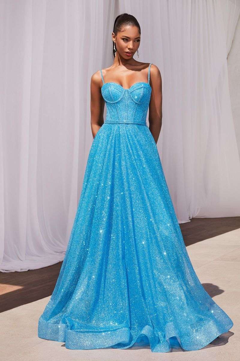 Glitter Ball Gown - Curated Sparkle Parlor